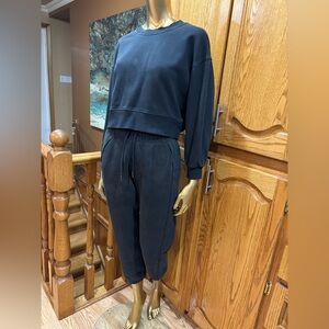 Lululemon Athletica Black Jogger Set